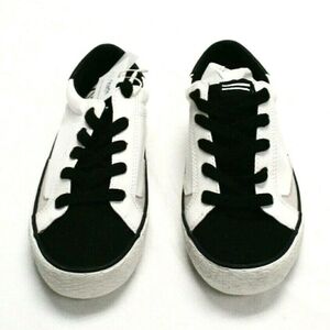 Zara Kids Color Block Leather And Suede Sneakers Black White And Grey